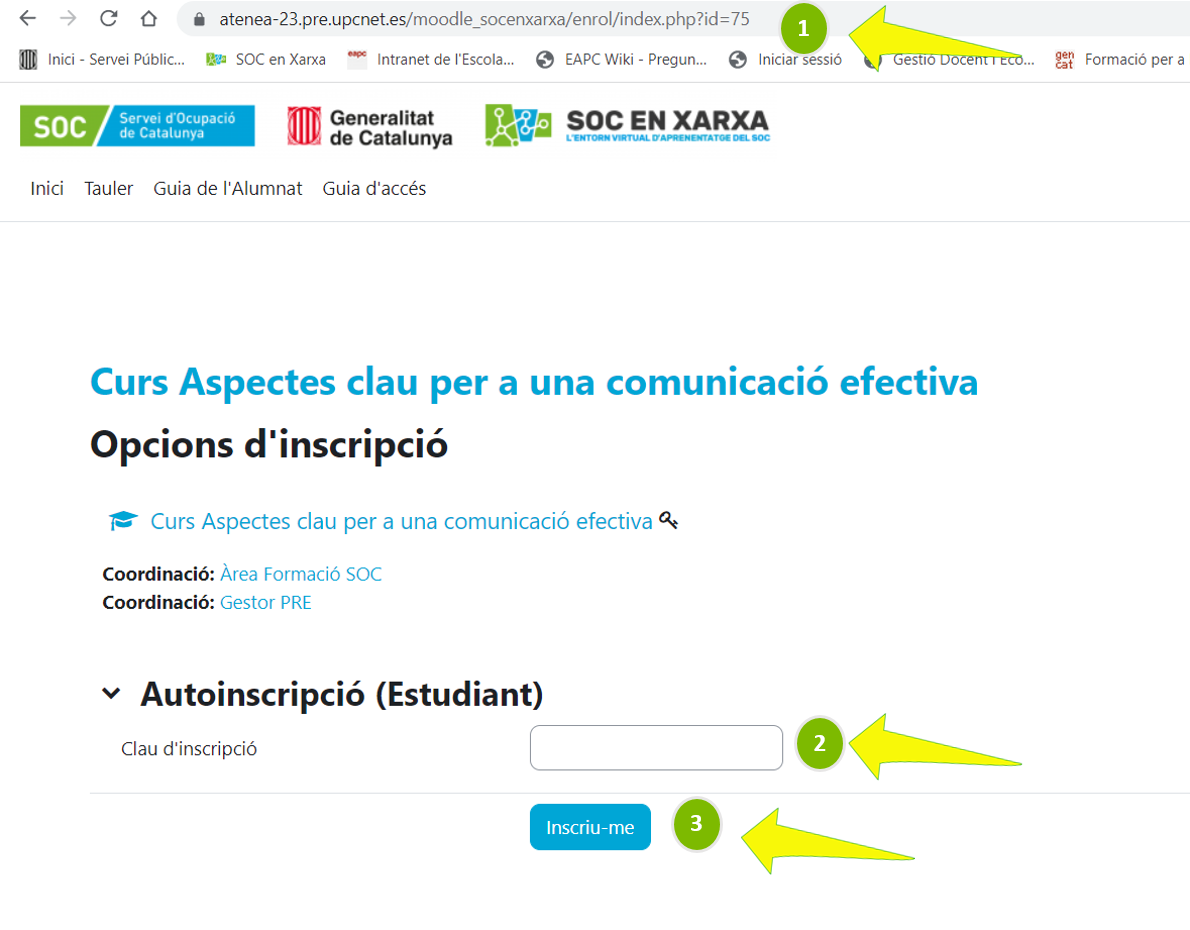 Autoinscripció