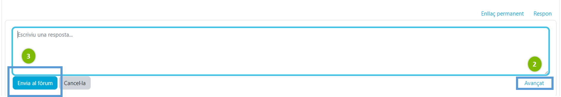 Fòrum respondre i envia