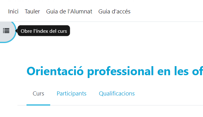 Obrir bloc lateral esquerre